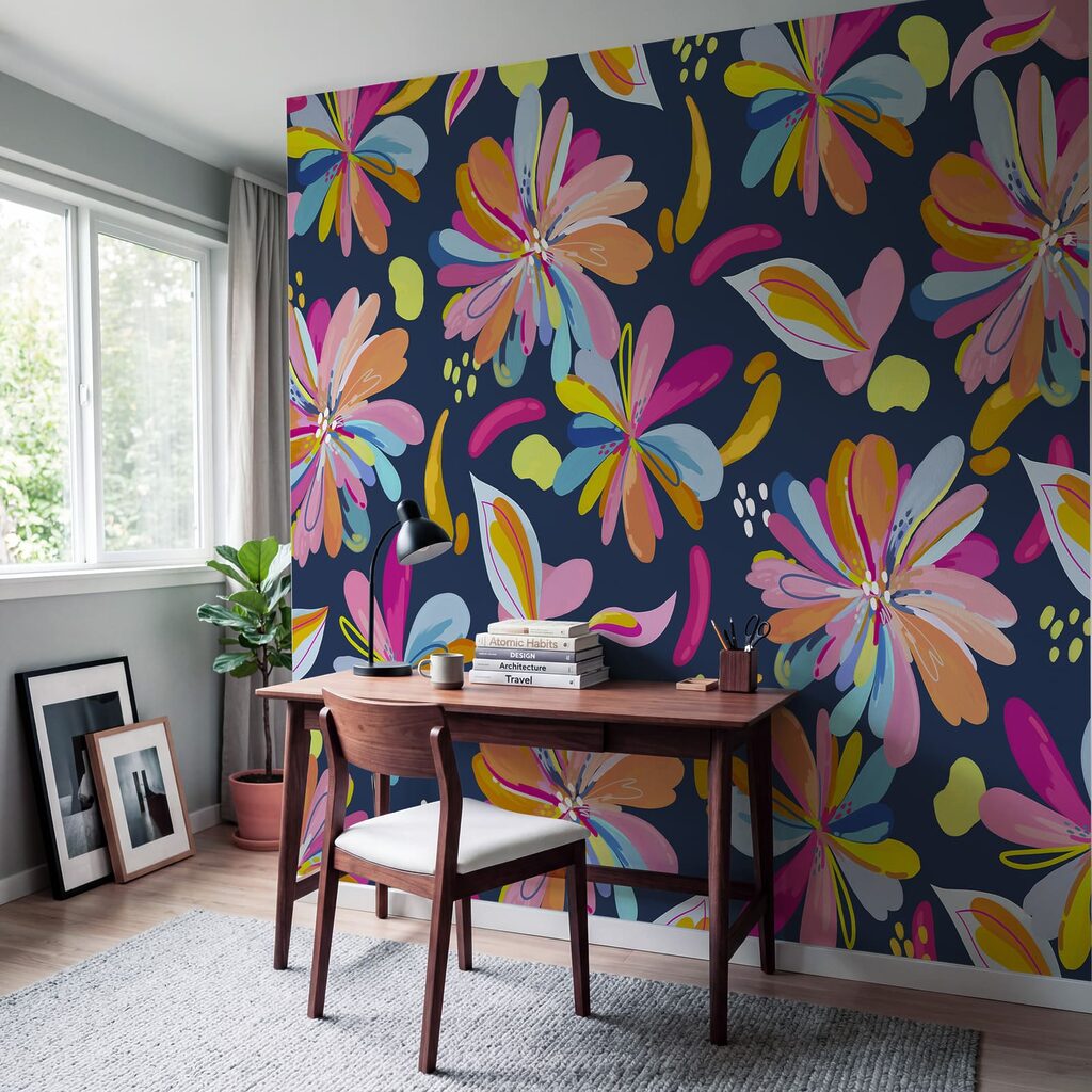 Fiori come piume colorate — ambiente 4