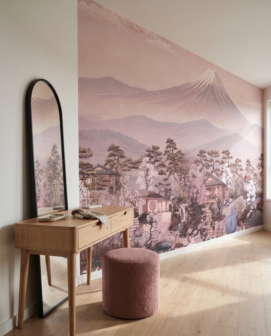 Pagoda davanti alla montagna — ambiente 2