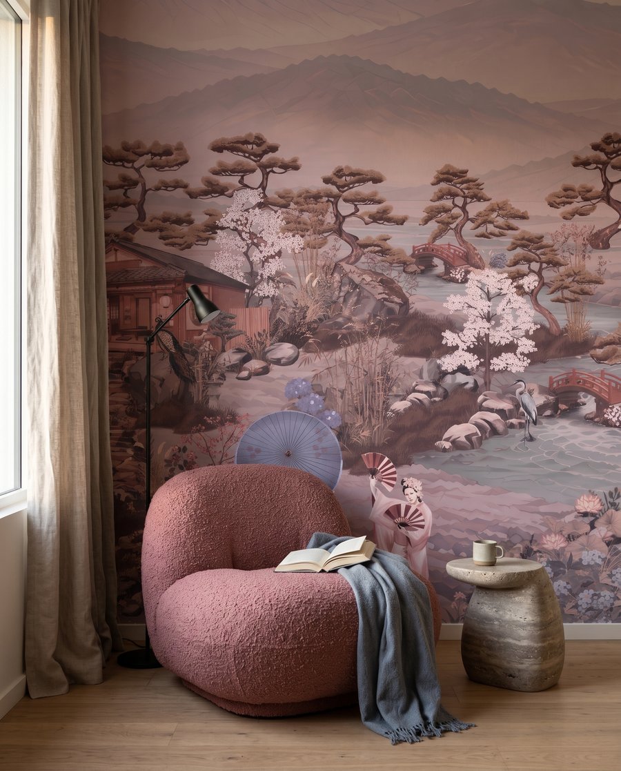 Pagoda davanti alla montagna — ambiente 3