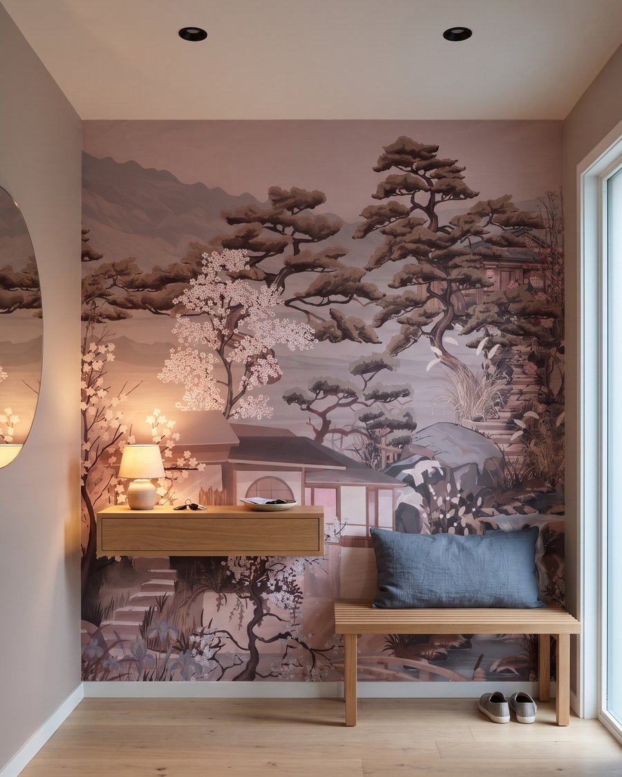 Pagoda davanti alla montagna — ambiente 1