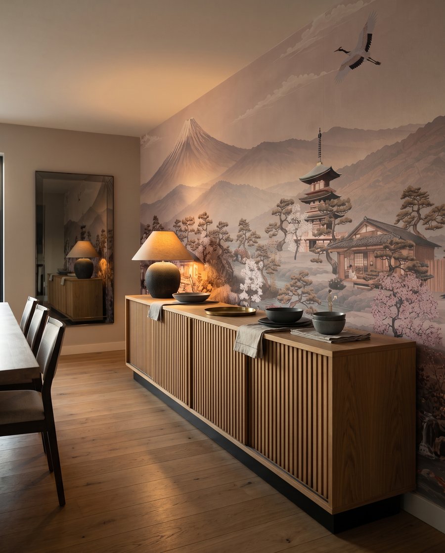 Pagoda davanti alla montagna — ambiente 7