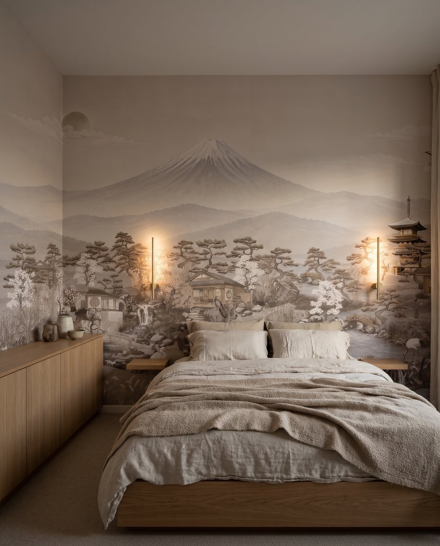 Pagoda davanti alla montagna — ambiente 2
