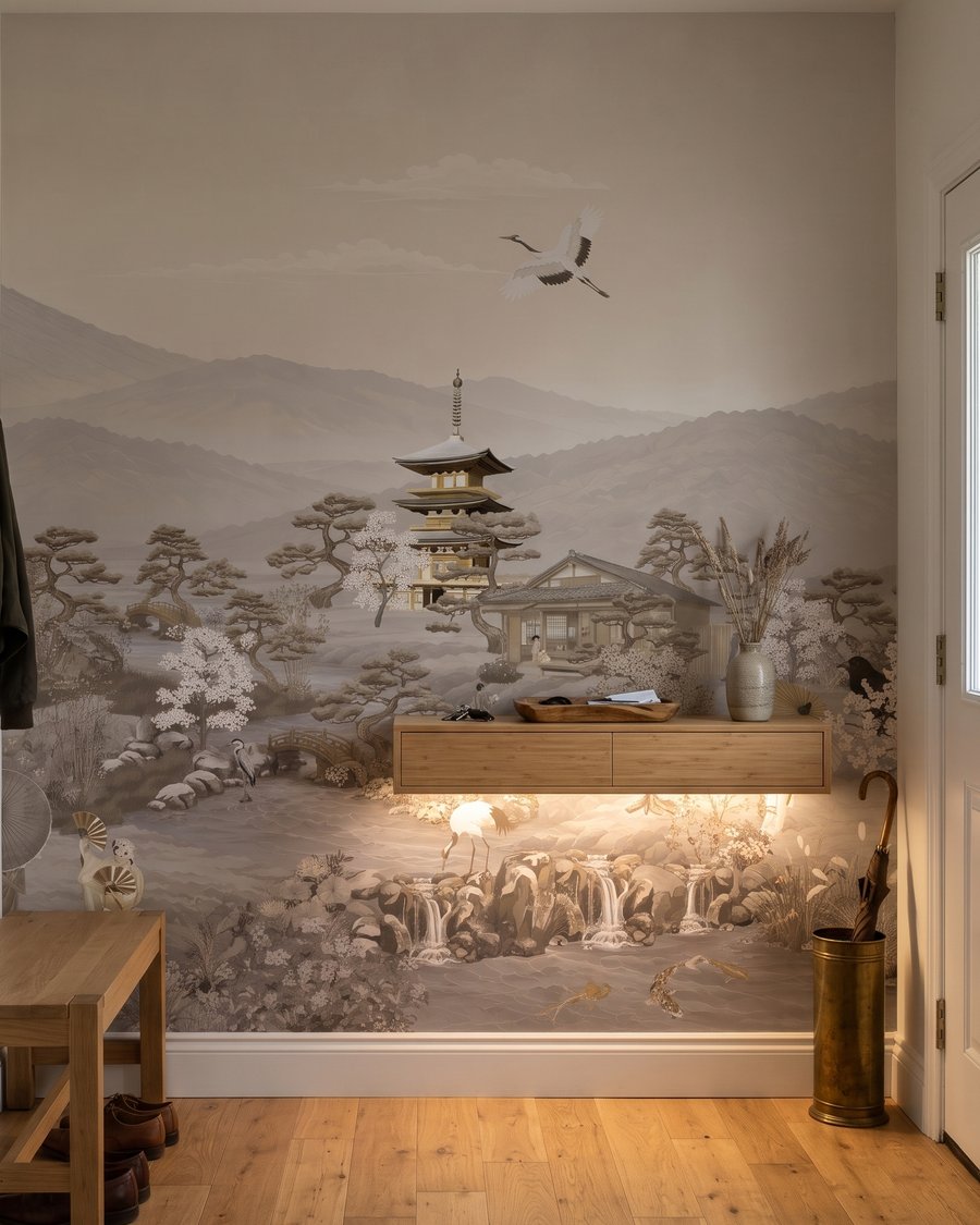 Pagoda davanti alla montagna — ambiente 5