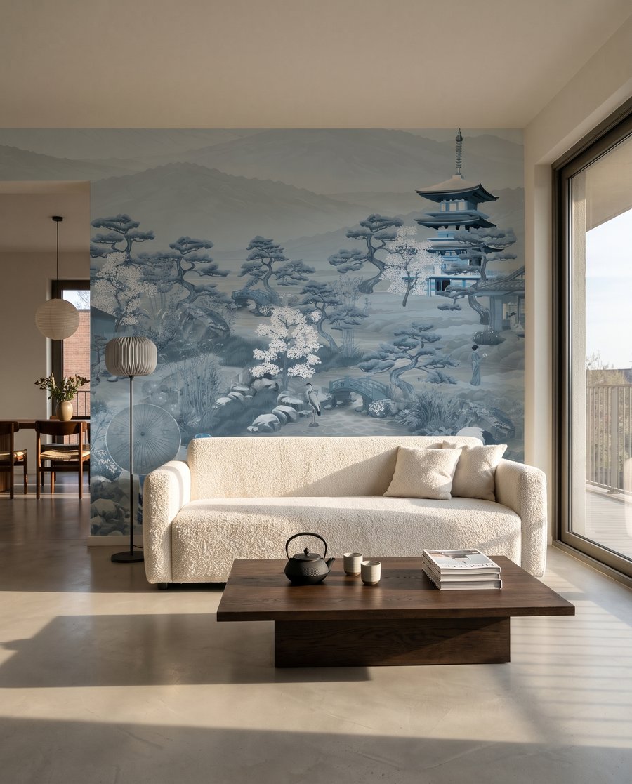 Pagoda davanti alla montagna — ambiente 5