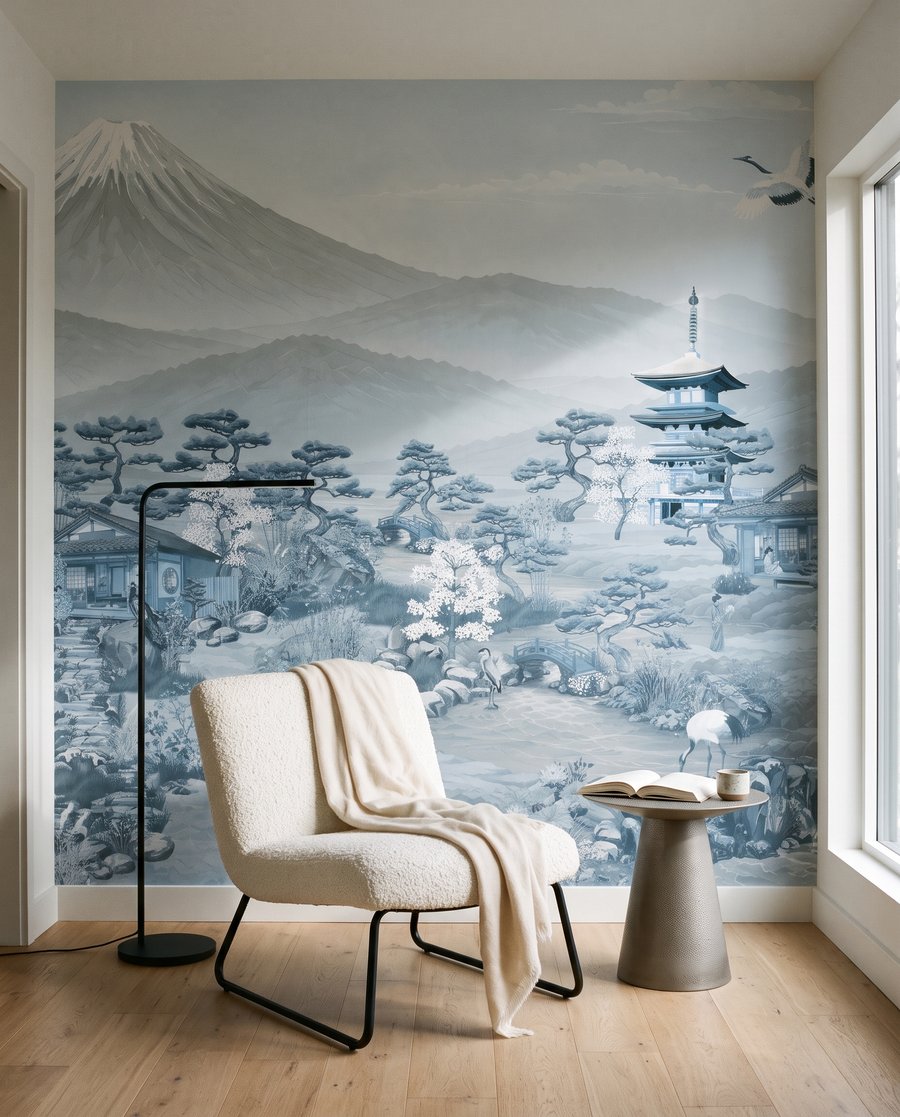 Pagoda davanti alla montagna — ambiente 6