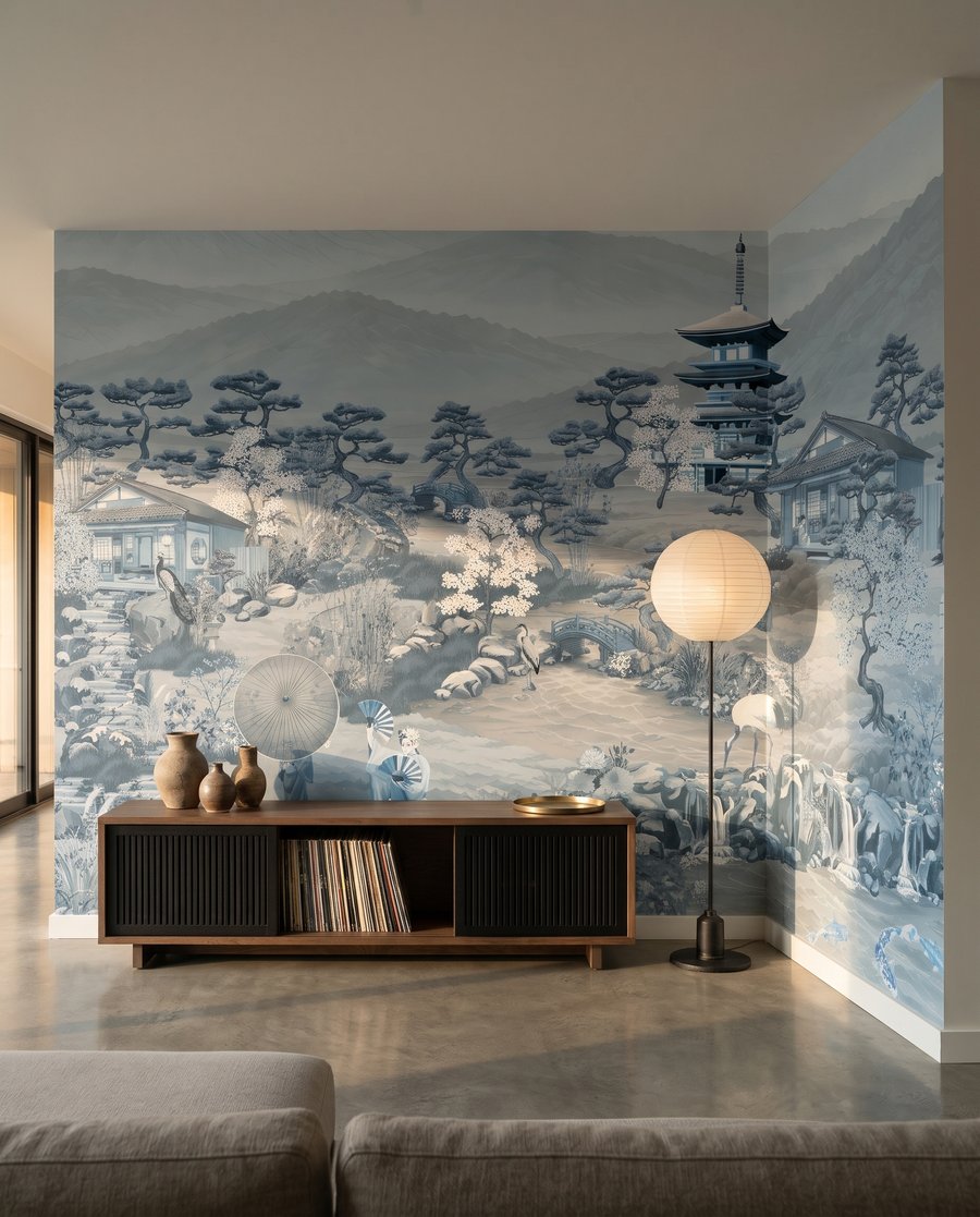 Pagoda davanti alla montagna — ambiente 1