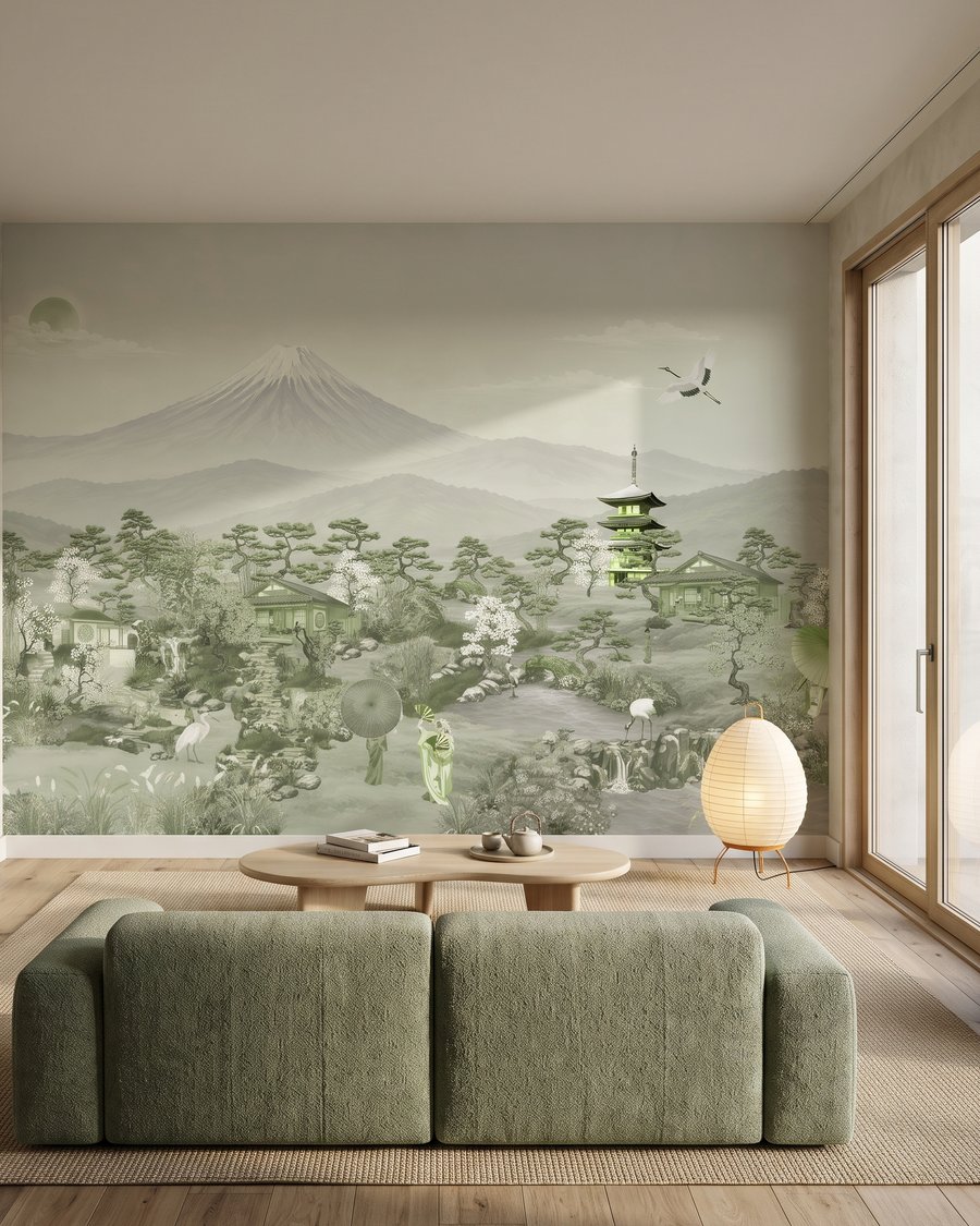 Pagoda davanti alla montagna — ambiente 2