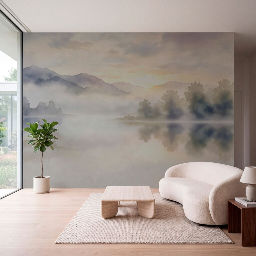 Boschetti riflessi nel lago — ambiente 3