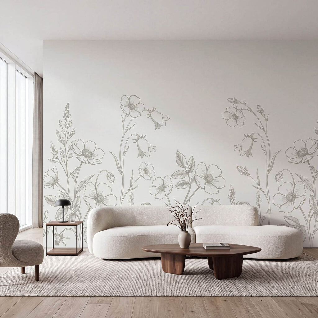 Fiori in linee sottili — ambiente 2
