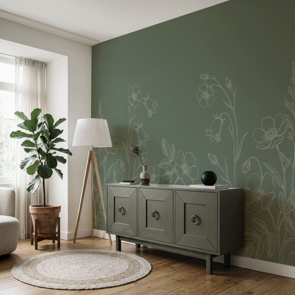 Fiori in linee sottili — ambiente 1