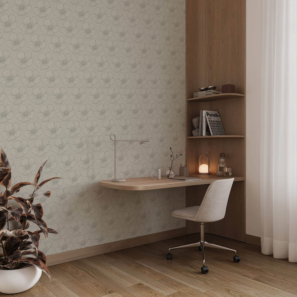 Piccoli fiori in fila — ambiente 3