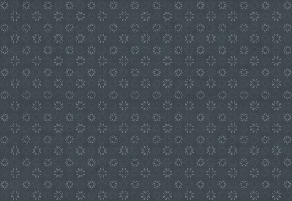 Fiori su blu scuro — design completo