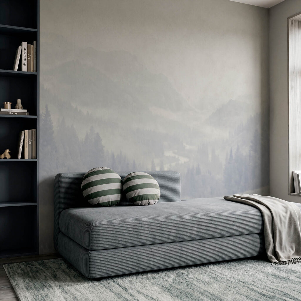 Prato di montagna azzurro — ambiente 3