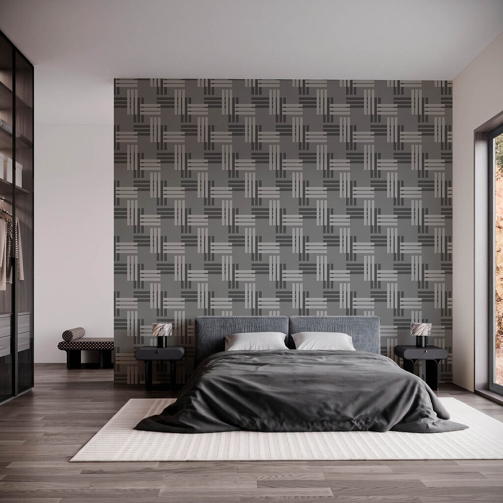 Righe intrecciate in un ambiente