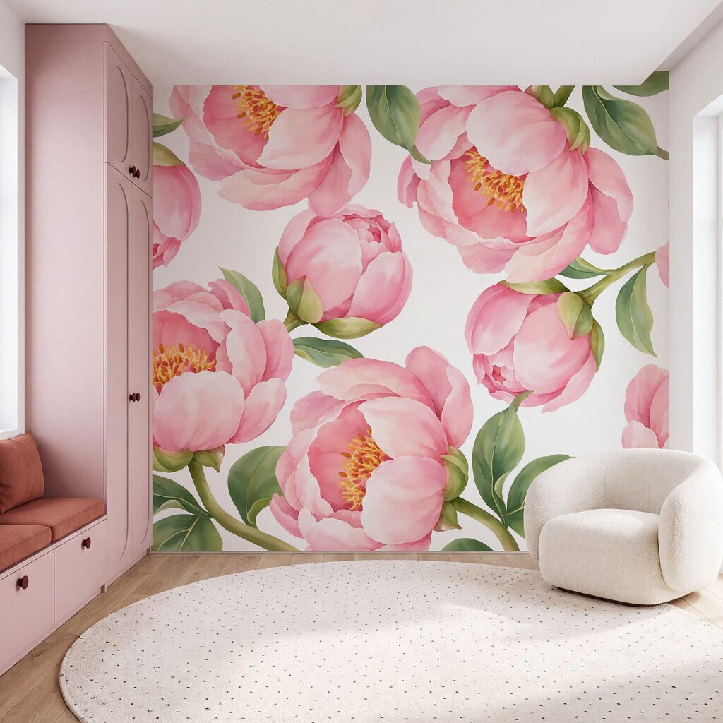 Fiori rosa aperti — ambiente 5