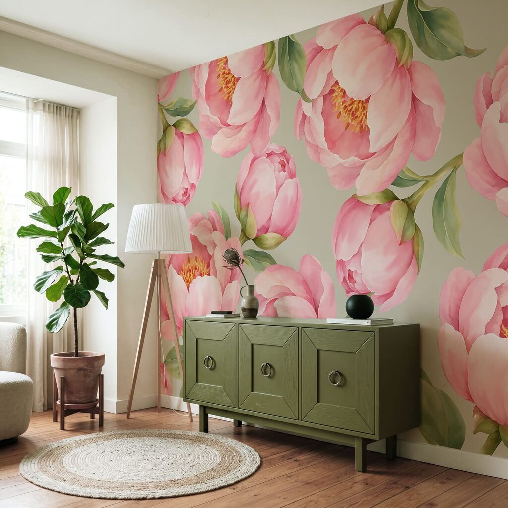 Fiori rosa aperti — ambiente 2