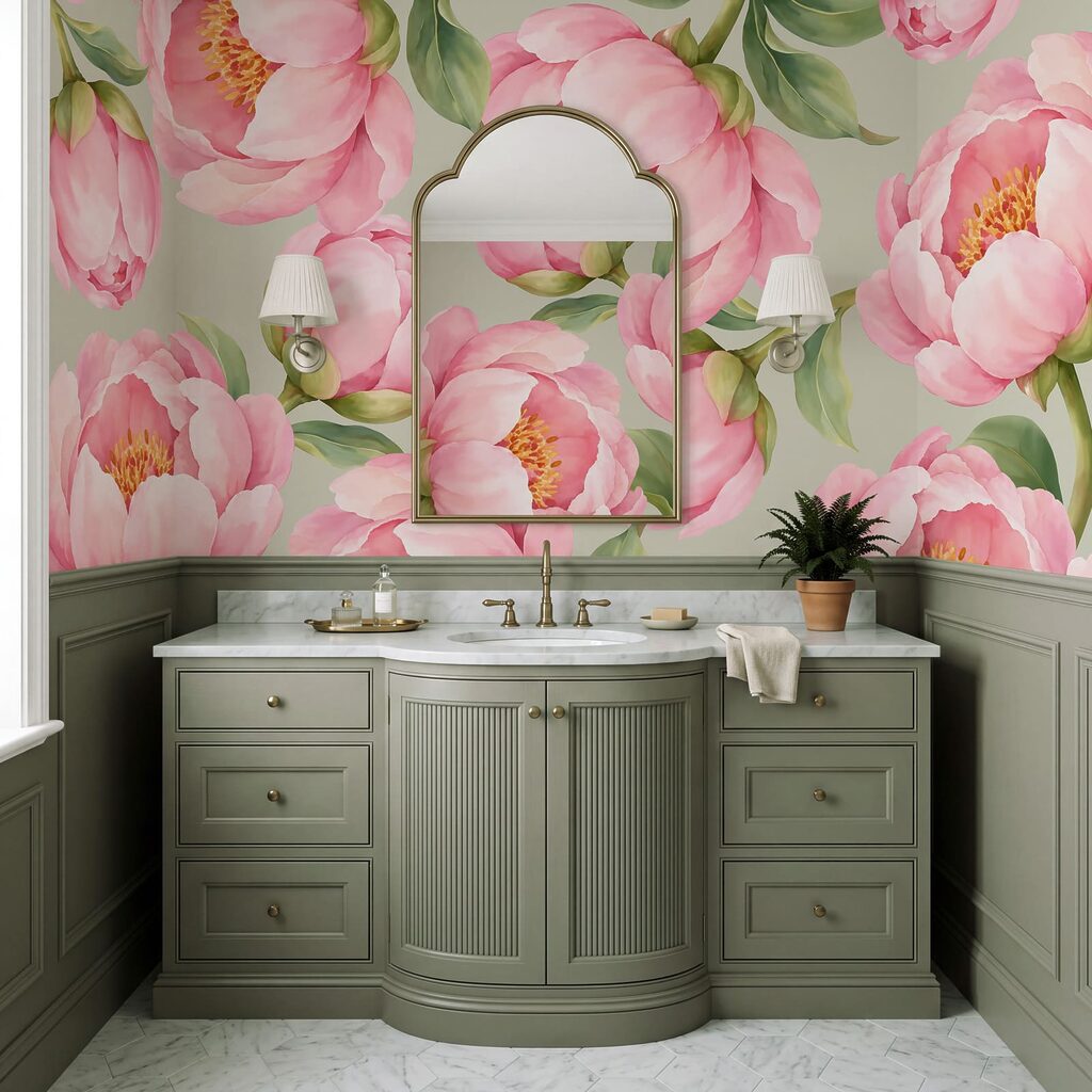 Fiori rosa aperti — ambiente 4