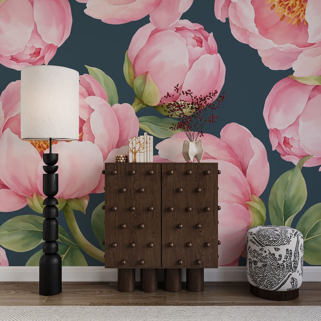 Fiori rosa aperti — ambiente 3
