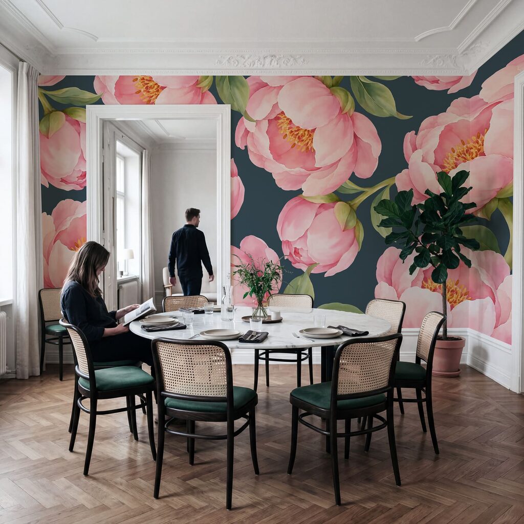 Fiori rosa aperti — ambiente 4