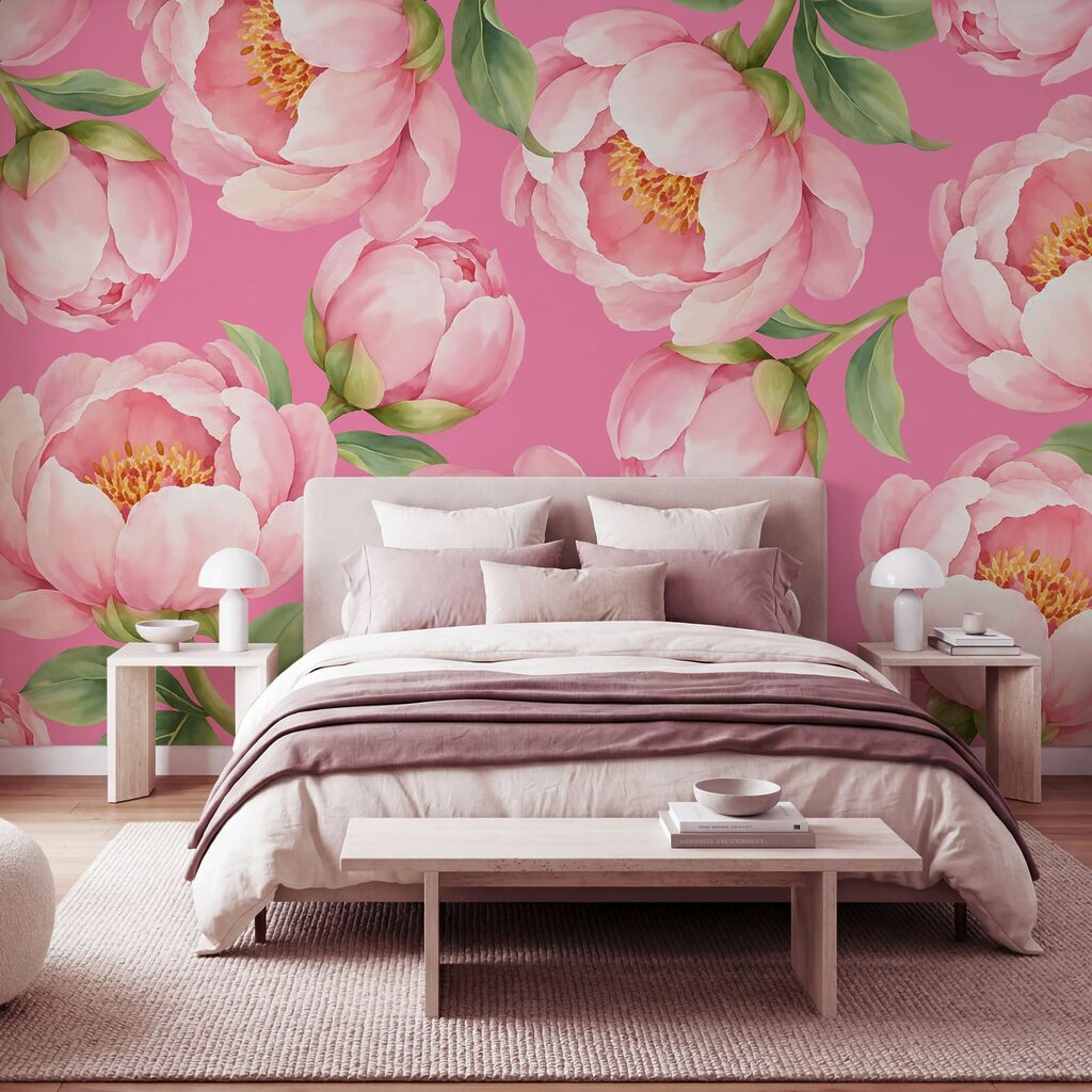 Fiori rosa aperti — ambiente 3