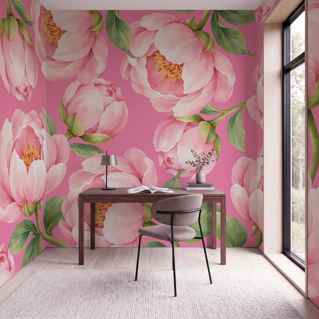 Fiori rosa aperti — ambiente 6
