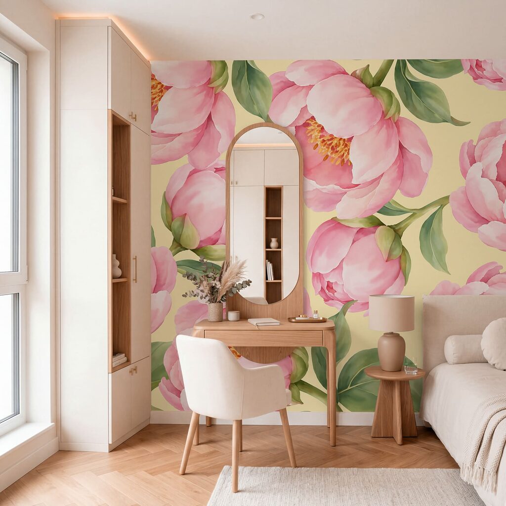 Fiori rosa aperti — ambiente 1