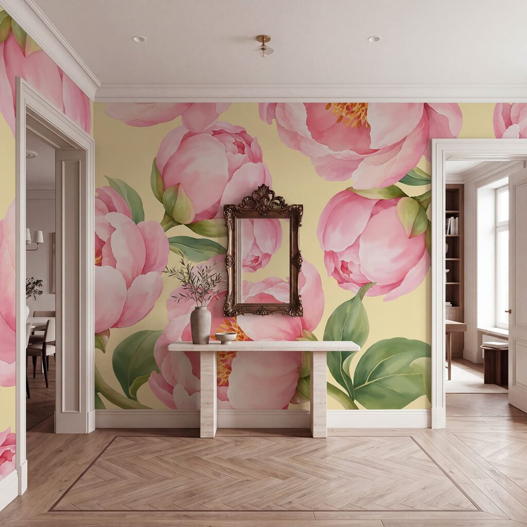 Fiori rosa aperti — ambiente 3