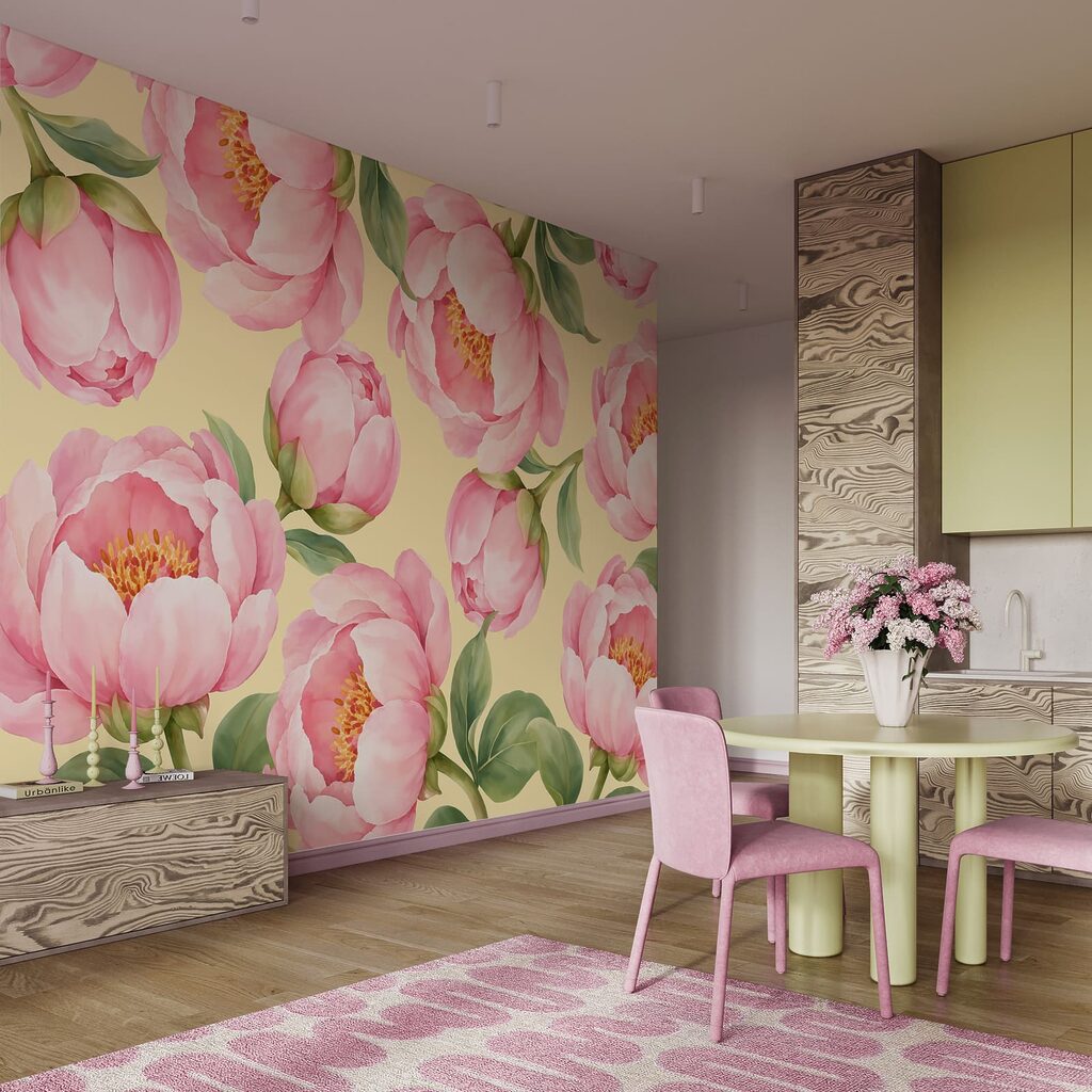 Fiori rosa aperti — ambiente 4