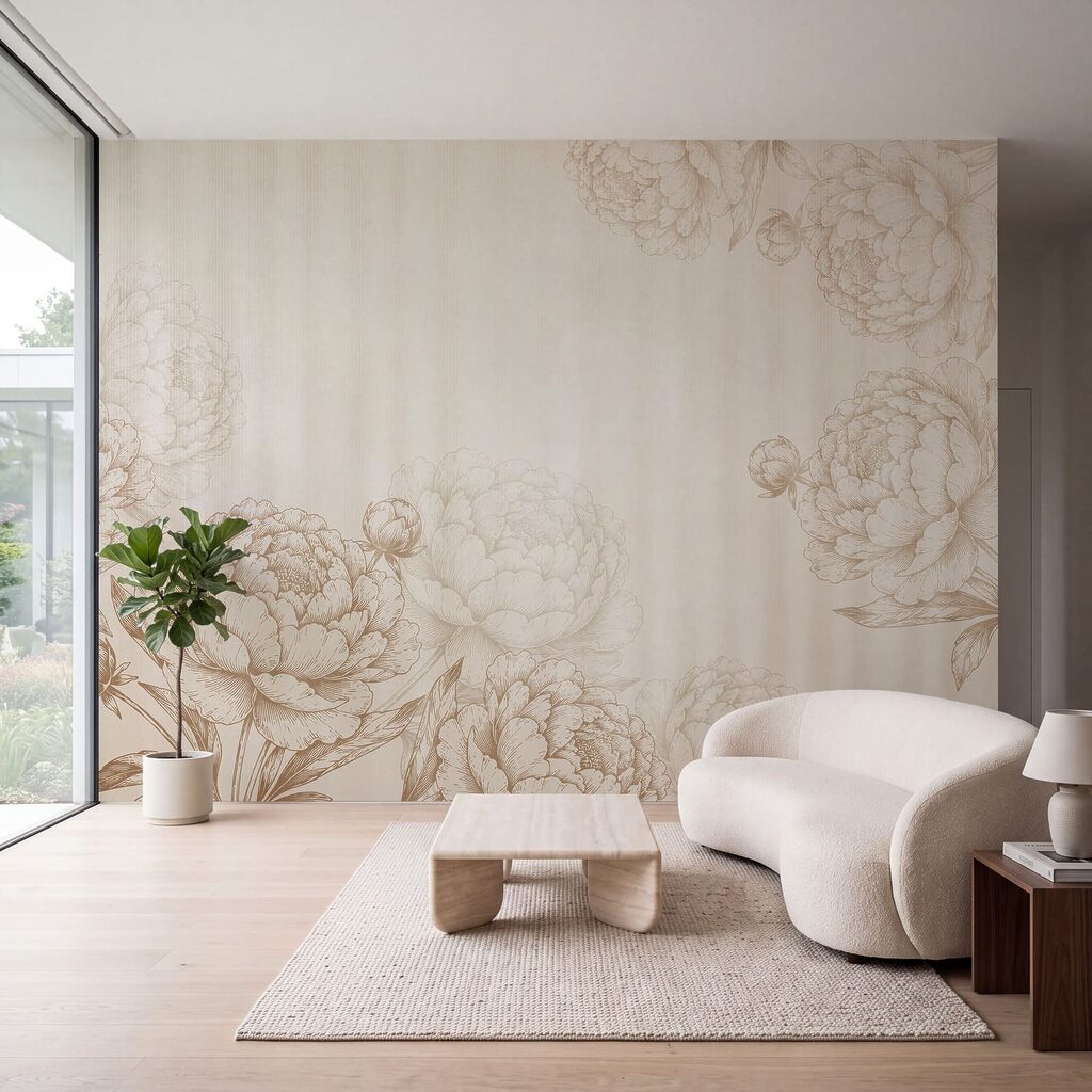 Fiori a contorno in un ambiente