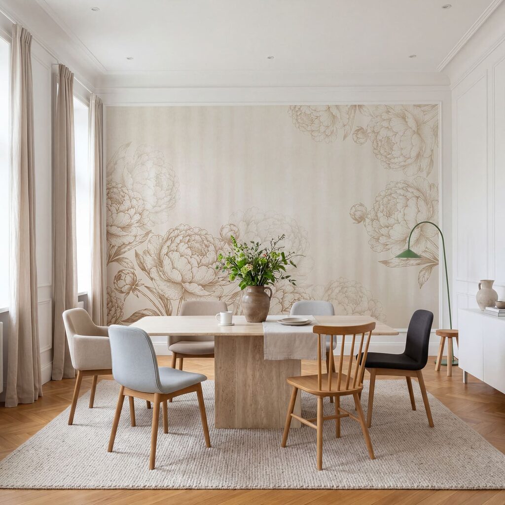 Fiori a contorno — ambiente 3