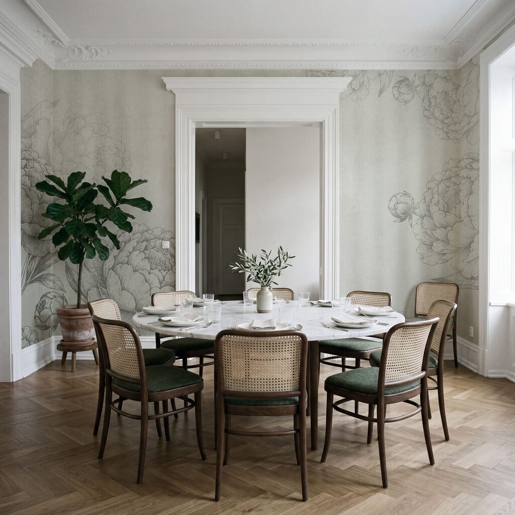 Fiori a contorno — ambiente 4