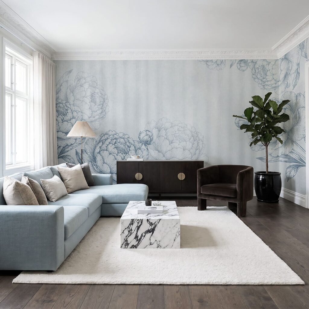 Fiori a contorno — ambiente 2