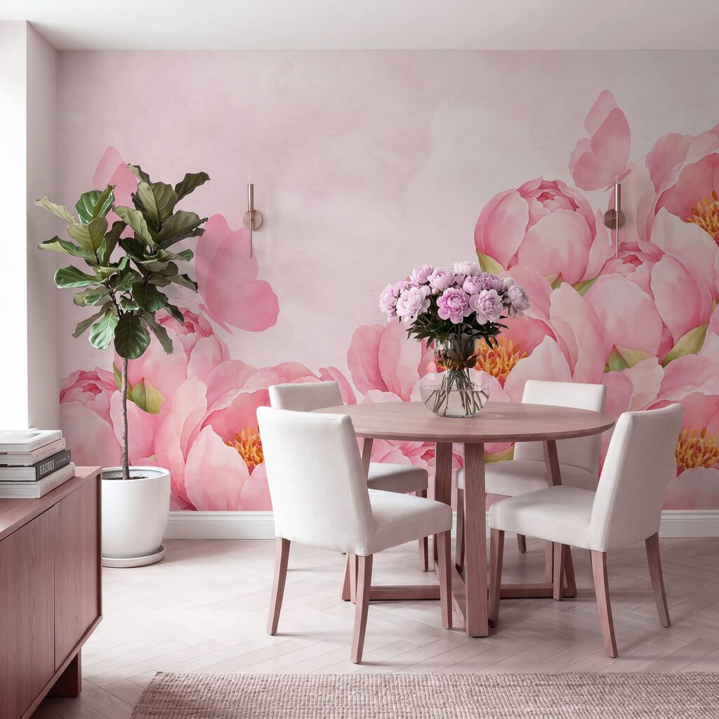 Bordo rosa con farfalle — ambiente 5