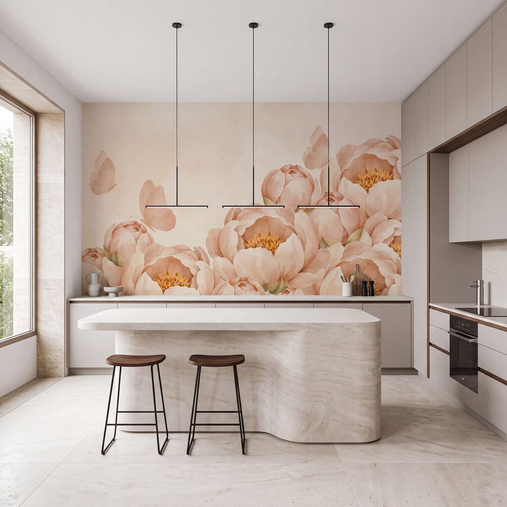 Bordo rosa con farfalle — ambiente 5