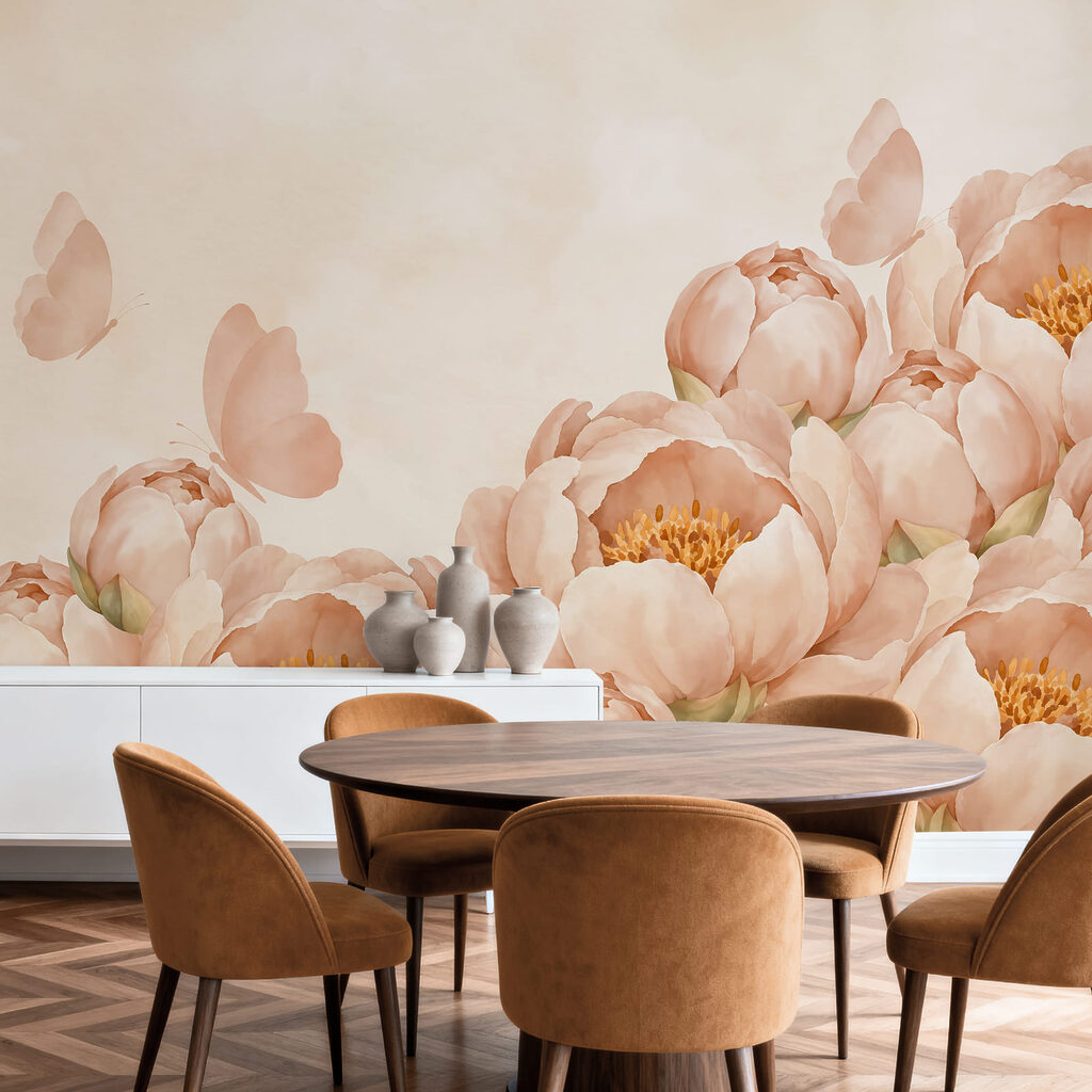 Bordo rosa con farfalle — ambiente 6