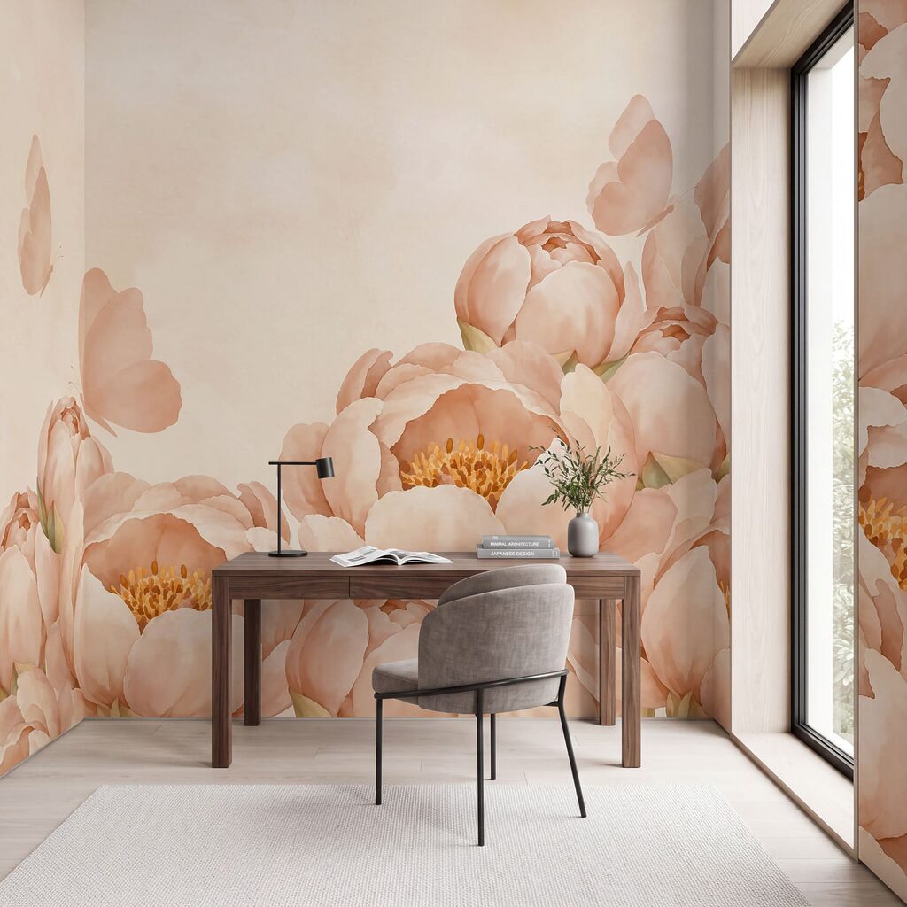 Bordo rosa con farfalle — ambiente 7