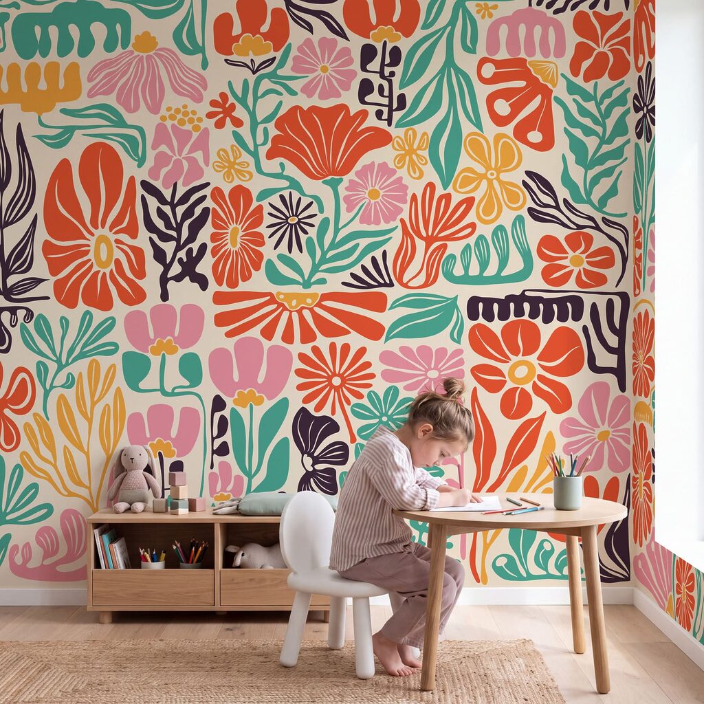 Fiori tropicali a ritagli — ambiente 5