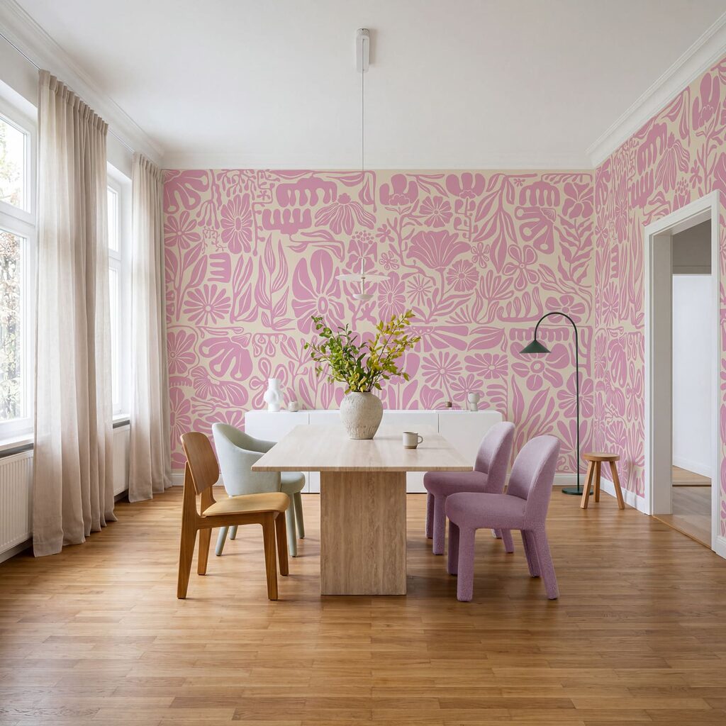 Fiori tropicali a ritagli — ambiente 3