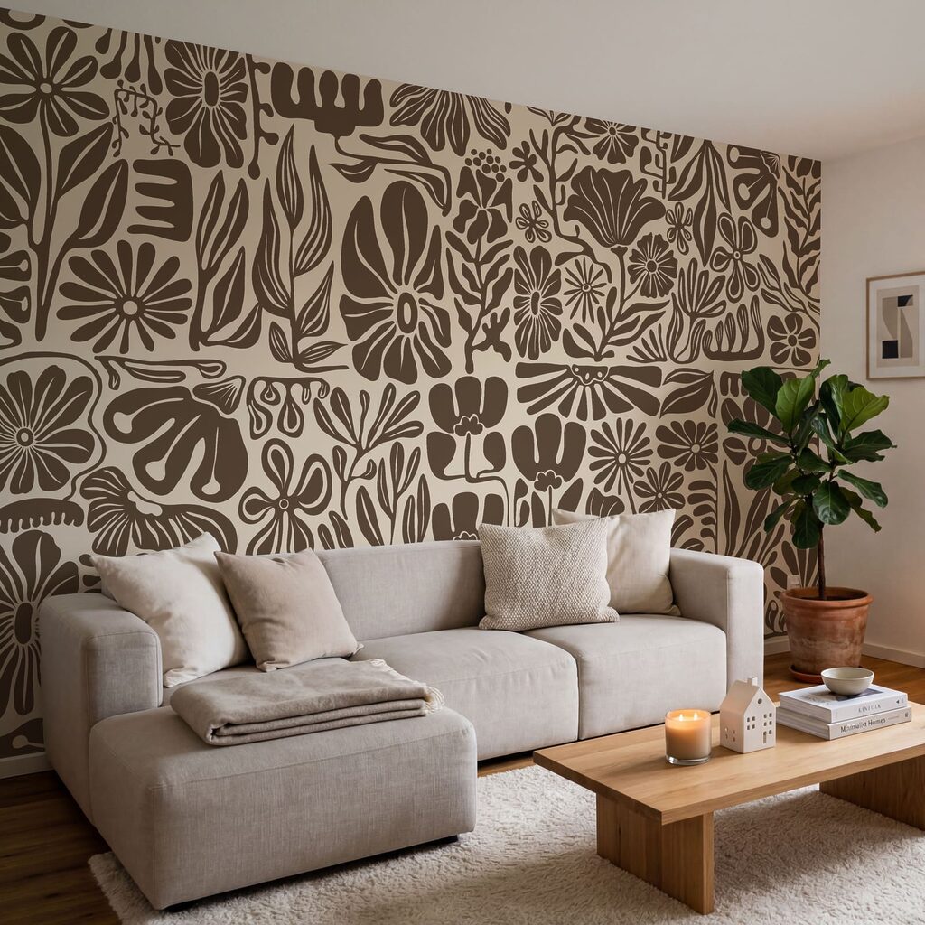 Fiori tropicali a ritagli — ambiente 1