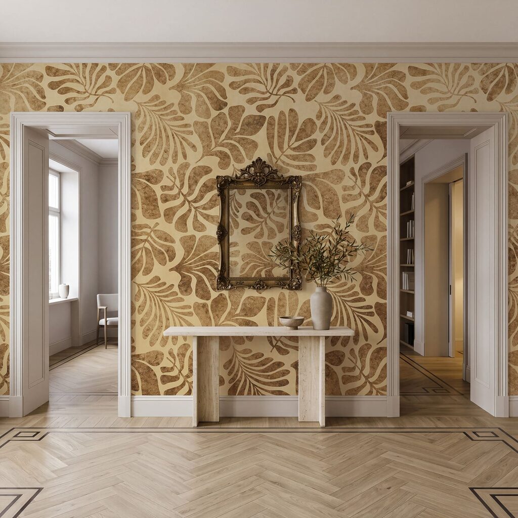 Impronte di foglie tropicali — ambiente 3