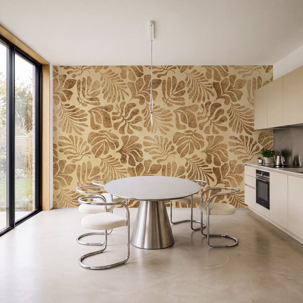 Impronte di foglie tropicali — ambiente 4