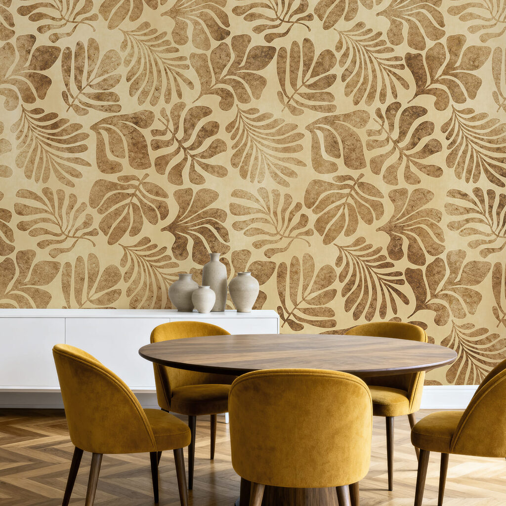 Impronte di foglie tropicali — ambiente 5
