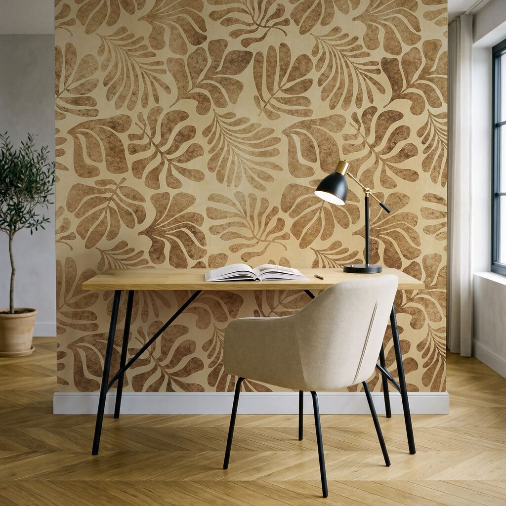 Impronte di foglie tropicali — ambiente 7