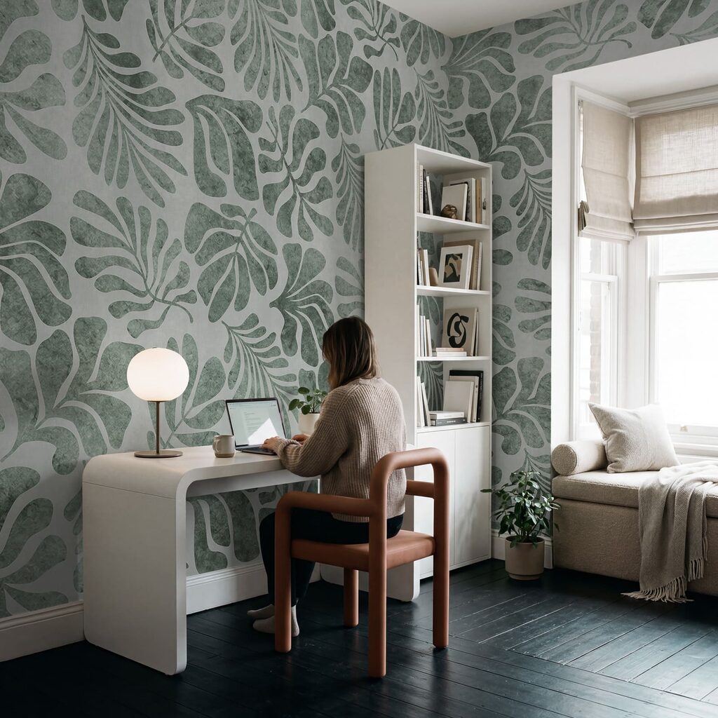 Impronte di foglie tropicali — ambiente 5