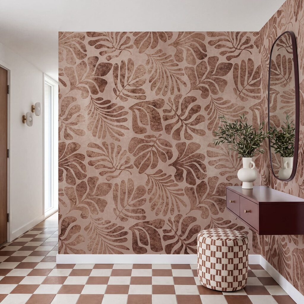 Impronte di foglie tropicali — ambiente 3