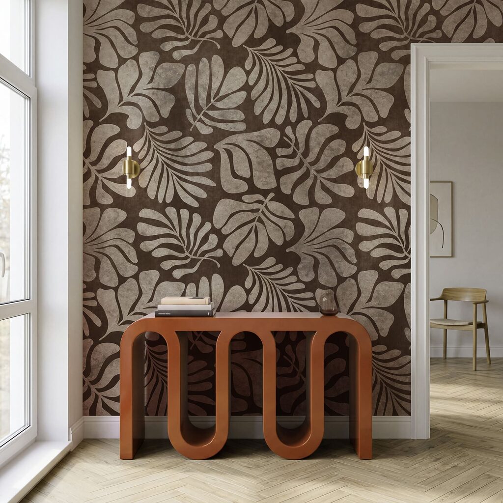 Impronte di foglie tropicali — ambiente 3