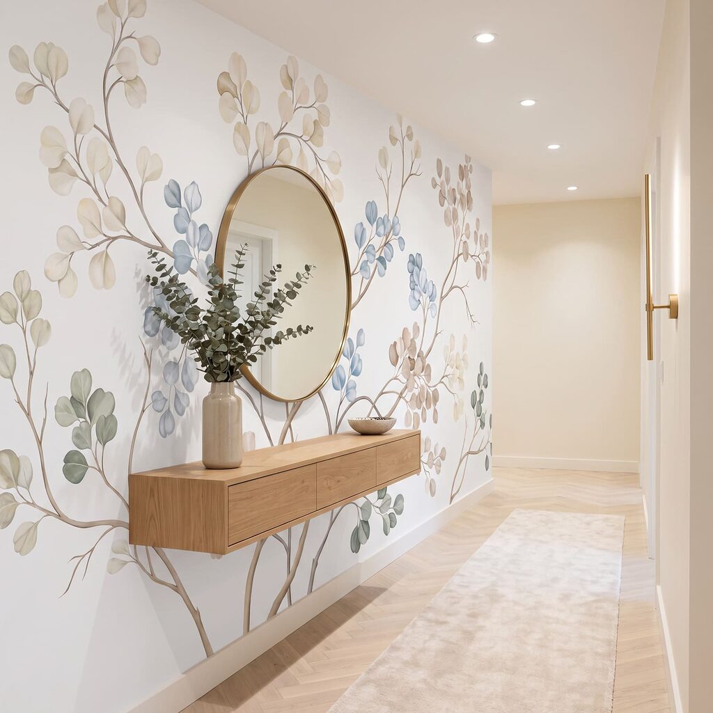 Foglioline tonde sui rami — ambiente 4