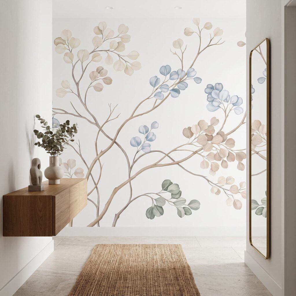 Foglioline tonde sui rami — ambiente 5