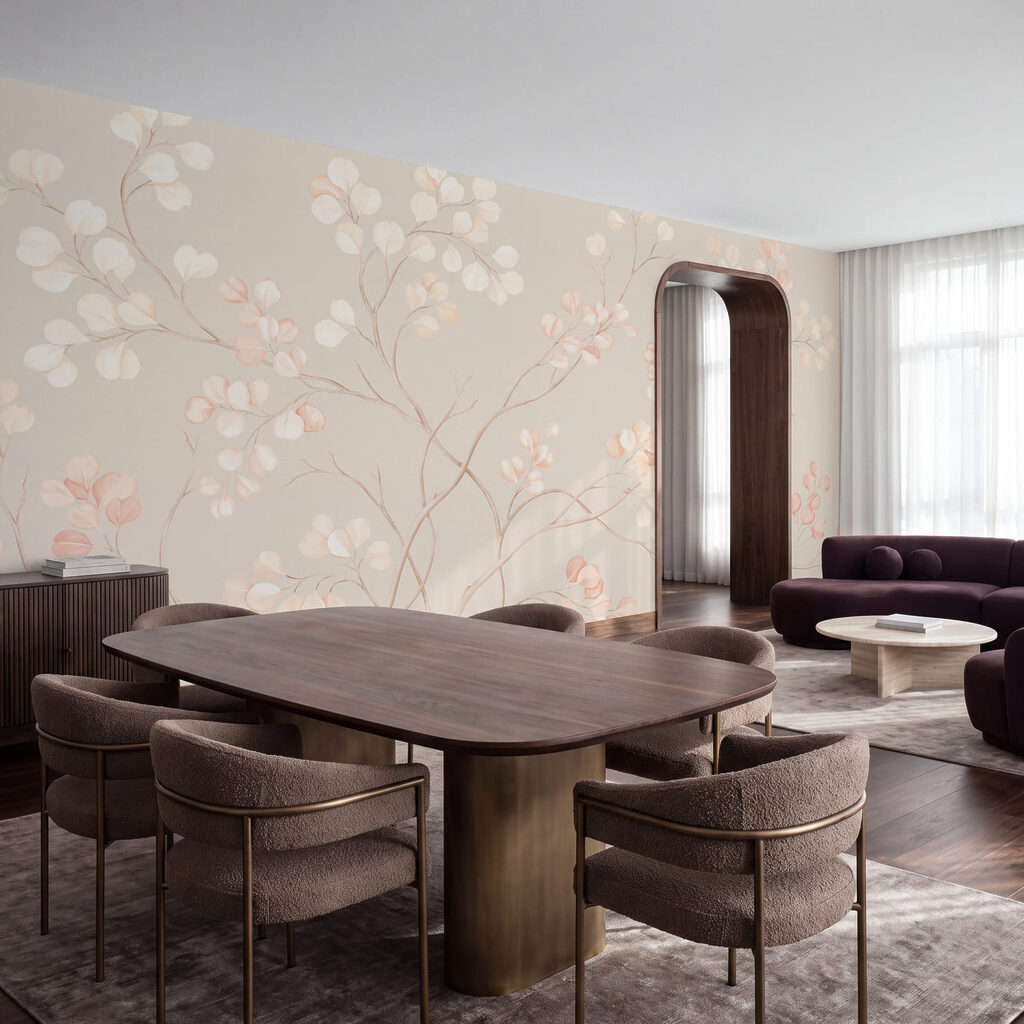 Foglioline tonde sui rami — ambiente 3