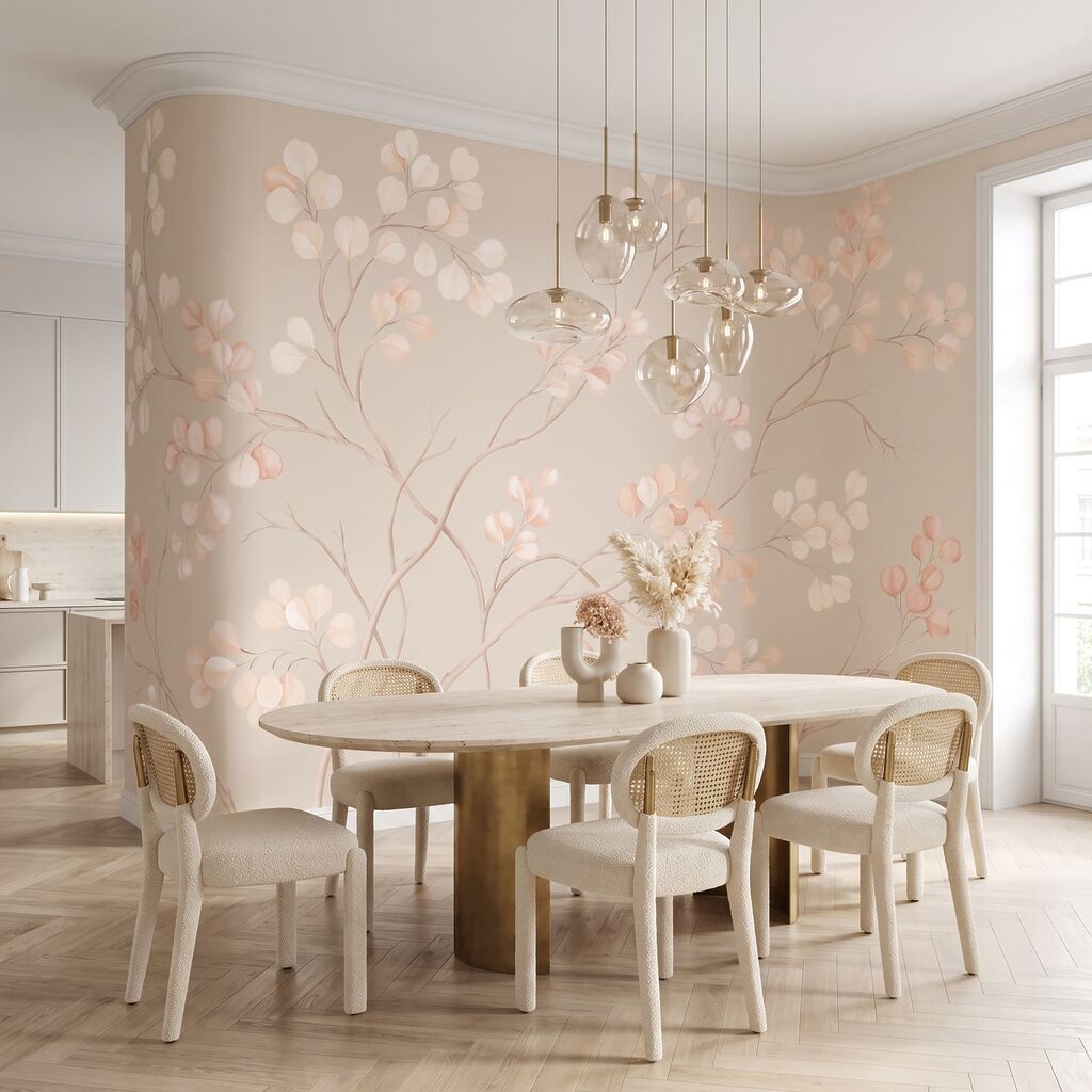 Foglioline tonde sui rami — ambiente 4